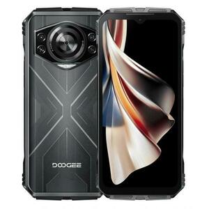 Telefon Mobil Doogee S Cyber, Procesor Octa-Core Unisoc T606, IPS LCD touchscreen 6.58inch, 8GB RAM, 256GB Flash, Camera Duala 50+5MP, Wi-Fi, 4G, Dual Sim, Android (Negru/Argintiu) imagine