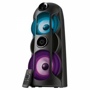 Boxa Portabila Stereo Sven, 80 W, Bluetooth, USB, 4400 mAh (Negru) imagine