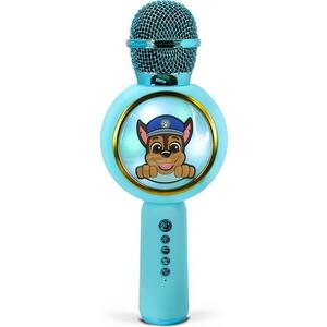 Microfon karaoke OTL Technologies PAW PATROL CHASE, difuzor integrat 5 W, Bluetooth 5.3, MP3 (Albastru) imagine