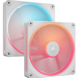 Ventilatoare CORSAIR iCUE LINK LX140-R 2x140mm RGB (Alb) imagine