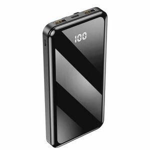 Baterie Externa Forever TB-411, 10000mAh, 10W, 1 x Lightning - 1 x microUSB - 1 x USB-C - 2 x USB-A (Negru) imagine