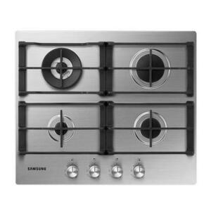 Plita incorporabila SAMSUNG NA64H3030AS/O1, Gaz, 4 arzatoare, 10100 W, Wok (Inox) imagine