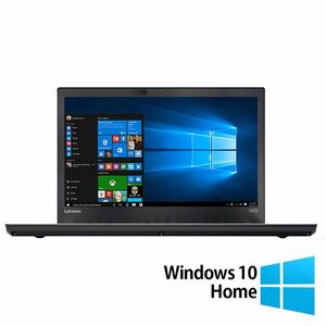 Laptop Refurbished LENOVO ThinkPad T470, Intel Core i5-6200U 2.30 - 2.80GHz, 8GB DDR4, 256GB SSD, 14 Inch HD, Webcam + Windows 10 Home imagine