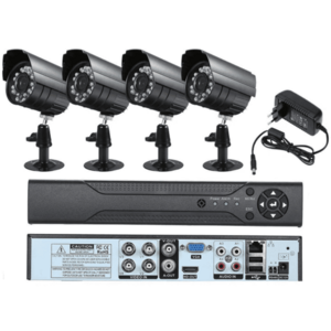 KIT de Supraveghere si Securitate Video CCTV 4 Camere 5G 4K HD Lentile 36mm imagine