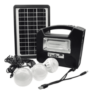 Kit panou solar CCLAMP CL-26 CU Radio si player mp3 imagine