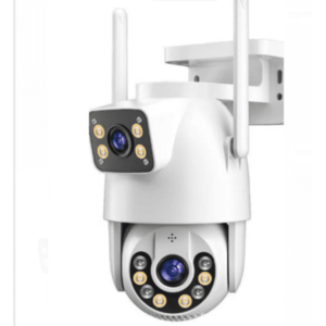 Camera de supraveghere JORTAN 9697 cu 2 camere 4MP Wireless PTZ IP Color Night Vision imagine