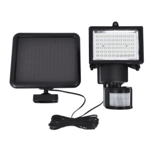 Lampa LED cu panou solar 60 LED senzor de miscare 15W imagine