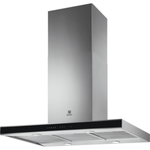 Hota insula Electrolux Seria 700 Sense EFI739X, 90 cm, 740 mc/h, 1 motor, 3 viteze+intensiv, filtre aluminiu, Breeze, inox imagine