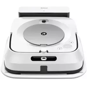 Robot mop iRobot Braava m6 (m6138), Li-ion, Consum 19Wh, 10 Harti, Bariere virtuale, Curatare umeda si/ sau uscata, Algoritmi curatare inteligenta, WiFi, Alexa&Google, Lucreaza in tandem cu aspiratoarele iRobot din seriile I si S, Alb imagine