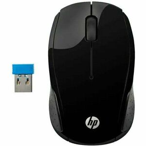 Mouse Wireless HP 200, Negru imagine