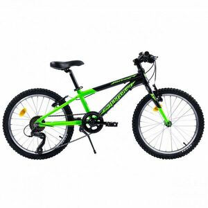 Bicicleta Pegas Mini Drumet 20'' Negru Verde imagine