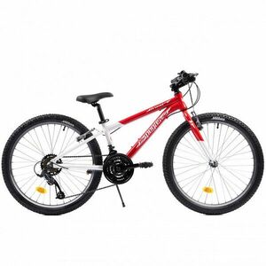 Bicicleta Pegas Mini Drumet 24 Rosu Alb imagine