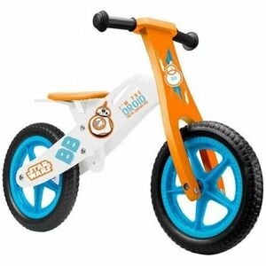 Bicicleta Pegas fara pedale din lemn Seven-Star Wars, Multicolor imagine