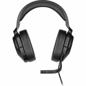 Casti gaming cu microfon Corsair HS55 Surround, Dolby Audio 7.1, conector USB & 3.5mm, Negru Carbon imagine