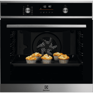 Cuptor incorporabil Electrolux EOD6P77X, Electric, 72 l, Autocuratare pirolitica, Grill, Timer cu display electronic, SteamBake, Clasa A+, Inox/Negru imagine