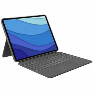 Logitech Husa protectie Folio Touch 920-010214 Oxford Grey pentru iPad Pro 12.9 (5th gen) imagine