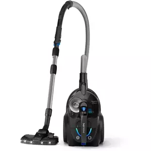 Aspirator fara sac Philips FC9747/09, PowerCyclone 8, 900W, filtru alergenic H13, cap de aspirare Triactive + LED, perie miniTurbo pentru parul animalelor, sistem Allergy Lock imagine