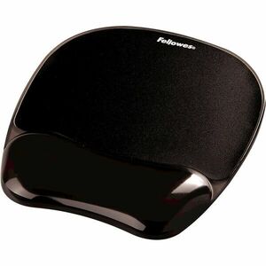 Mousepad cu gel Crystals, negru imagine