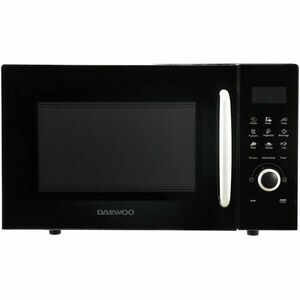 Cuptor cu microunde Daewoo KOR-91RBK-2, 23 l, 800 W, Control digital, Display LED, Negru imagine