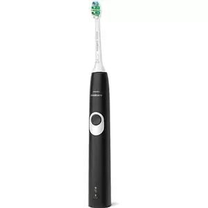 Periuta de dinti sonica electrica Philips Sonicare ProtectiveClean HX6800/63, 62000 miscari/minut, 1 mod de curatare, 2 intensitati, senzor presiune, functie BrushSync, 1 cap de periere, Negru cu alb imagine