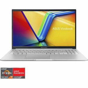 Laptop ASUS Vivobook 15 M1502YA cu procesor AMD Ryzen™ 7 7730U pana la 4.5GHz, 15.6'', Full HD, IPS, 60Hz, 8GB DDR4, 512GB SSD, AMD Radeon™ Graphics, No OS, Cool Silver imagine