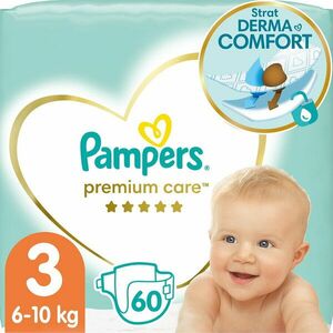 Scutece Pampers Premium Care 3 Midi Value Pack, 60 bucati imagine