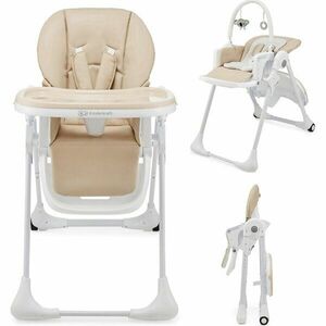 Scaun de masa, Kinderkraft Tummie, beige imagine