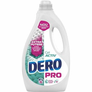 Detergent de rufe lichid Dero PRO Activ Gel, 36 spalari, 1.8L imagine