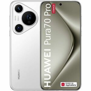 Telefon mobil Huawei Pura 70 Pro, 512GB, 12GB RAM, WHITE imagine