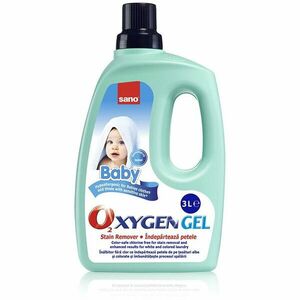 Solutie pentru indepartarea petelor Sano Oxygen Gel Baby, 3L imagine