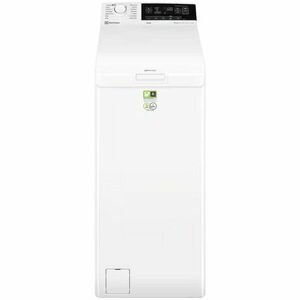 Masina de spalat cu incarcare verticala Electrolux EW7T3372E, 7 kg, 1300 rpm, Clasa A, Motor Inverter, SteamCare, Display LED, SoftOpening, Alb imagine