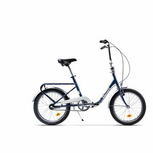 Bicicleta Pegas Practic Retro 20 inch, Otel, 3S Albastru imagine