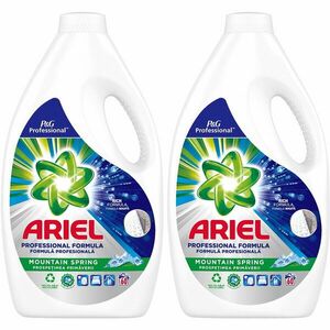 Detergent de rufe lichid Ariel Professional Mountain Spring, 2x3L 120 spalari imagine