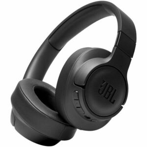 Casti audio wireless over-ear JBL Tune 760NC, Bluetooth, Active Noise Cancelling, Pure Bass Sound, Baterie 35H, Microfon, Negru imagine