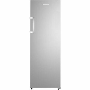 Congelator Heinner HFF-HS240NFXE++, 240 l, No frost, 5 sertare + 2 compartimente cu rafturi sticla, Sistem Multi Air-Flow, control electronic, Clasa E, H 172 cm, Inox imagine