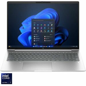 Laptop HP Probook 460 G11 cu procesor Intel® Core™ Ultra 7 155H pana la 4.8 Ghz, 16'' , WUXGA, IPS, 16GB DDR5 RAM, 512GB SSD, NVIDIA RTX 2050 4GB GDDR6, Windows 11 Pro, Silver imagine