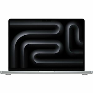 Laptop Apple MacBook Pro 14 cu procesor Apple M4 Pro, 12 nuclee CPU si 16 nuclee GPU, 24GB RAM, 1TB SSD, Silver, Tastatura Internationala imagine