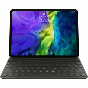 Husa cu tastatura Apple Smart Keyboard Folio pentru iPad Pro 11 (2020), Layout RO, Black imagine