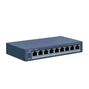 Switch Hikvision DS-3E1309P-EI/M cu management cu PoE 8x100Mbps (PoE) + 1x1000Mbps imagine