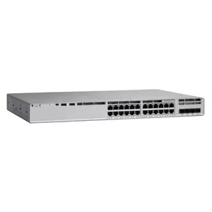 Switch Cisco Catalyst C9200L-24PXG-2Y-E cu management cu PoE 16x1000Mbps + 8x10000Mbps + 2xSFP+ Network Essentials imagine