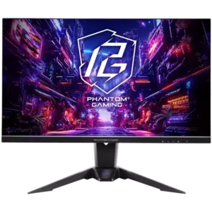 Monitor LED Asrock PG27QFT2A 27" QHD 180Hz 1ms Black imagine