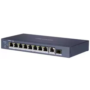 Switch Hikvision DS-3E0510HP-E fara management cu PoE 8x1000Mbps RJ45 + 1xSFP imagine