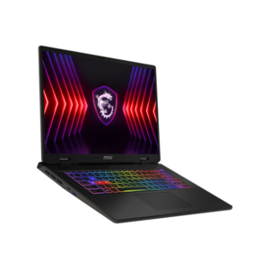 Laptop MSI Gaming Sword 17 HX B14VGKG, 17' FHD+ (1920x1200), 165Hz, IPS- Level, Intel Core i7-14700HX, 20C (8P + 12E) / 28T, P-core 2.1 / 5.5GHz, E-core 1.5 / 3.9GHz, 33MB, video dedicat NVIDIA GeForce RTX 4070 Laptop GPU 8GB GDDR6, RAM DDR5 8GB*2 2800(5 imagine