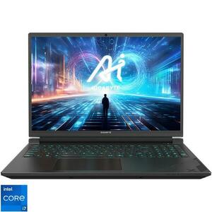 Gigabyte Gaming notebook G6X 9KG-43EE854SD, Procesor: Intel Core i7-13650HX (14 cores, 20 threads, 3.60-4.90 GHz, 24 MB cache), RAM: 16GB, SSD 1TB, Display 16', rezolutie: 1920 x 1200 (WUXGA), Refresh rate: 165Hz, Placa video dedicata: NVIDIA GeForce RTX imagine