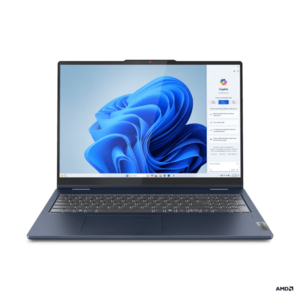 Laptop Lenovo IdeaPad 5 2-in-1 16AHP9, 16' WUXGA (1920x1200) IPS 300nits Glossy, 45% NTSC, 60Hz, TÜV Low Blue Light, Glass, Touch, AMD Ryzen™ 5 8645HS (6C / 12T, 4.3 / 5.0GHz, 6MB L2 / 16MB L3), video Integrated AMD Radeon™ 760M Graphics, RAM 16GB Solder imagine