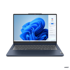 Laptop Lenovo IdeaPad 5 2-in-1 14AHP9, 14' WUXGA (1920x1200) IPS 300nits Glossy, 45% NTSC, 60Hz, TÜV Low Blue Light, Glass, Touch, AMD Ryzen™ 7 8845HS (8C / 16T, 3.8 / 5.1GHz, 8MB L2 / 16MB L3), video Integrated AMD Radeon™ 780M Graphics, RAM 16GB Solder imagine