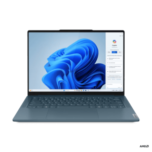 Laptop Lenovo Yoga Pro 7 14AHP9, 14.5' 3K (3072x1920) IPS 400nits Anti-glare, 100% P3, 100% sRGB, 120Hz, Eyesafe®, Dolby Vision®, TCON, AMD Ryzen™ 7 8845HS (8C / 16T, 3.8 / 5.1GHz, 8MB L2 / 16MB L3), video Integrated AMD Radeon™ 780M Graphics, RAM 16GB S imagine