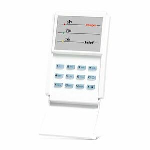 Tastatura de partitie Satel INT-S-BL, buzzer, LED, 1 partitie imagine