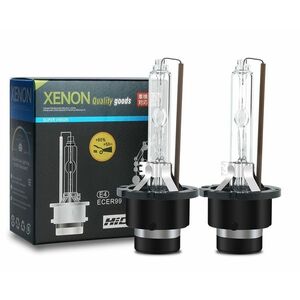 Set 2 Becuri D2S Xenon 6000K Super Vision imagine