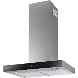 Hota decorativa Samsung NK24N5703BS/UR, Putere de absorbite 722 mc/h, Power Ventilation System, Auto conectivity, Lumina LED, 60 cm, Negru/Inox imagine